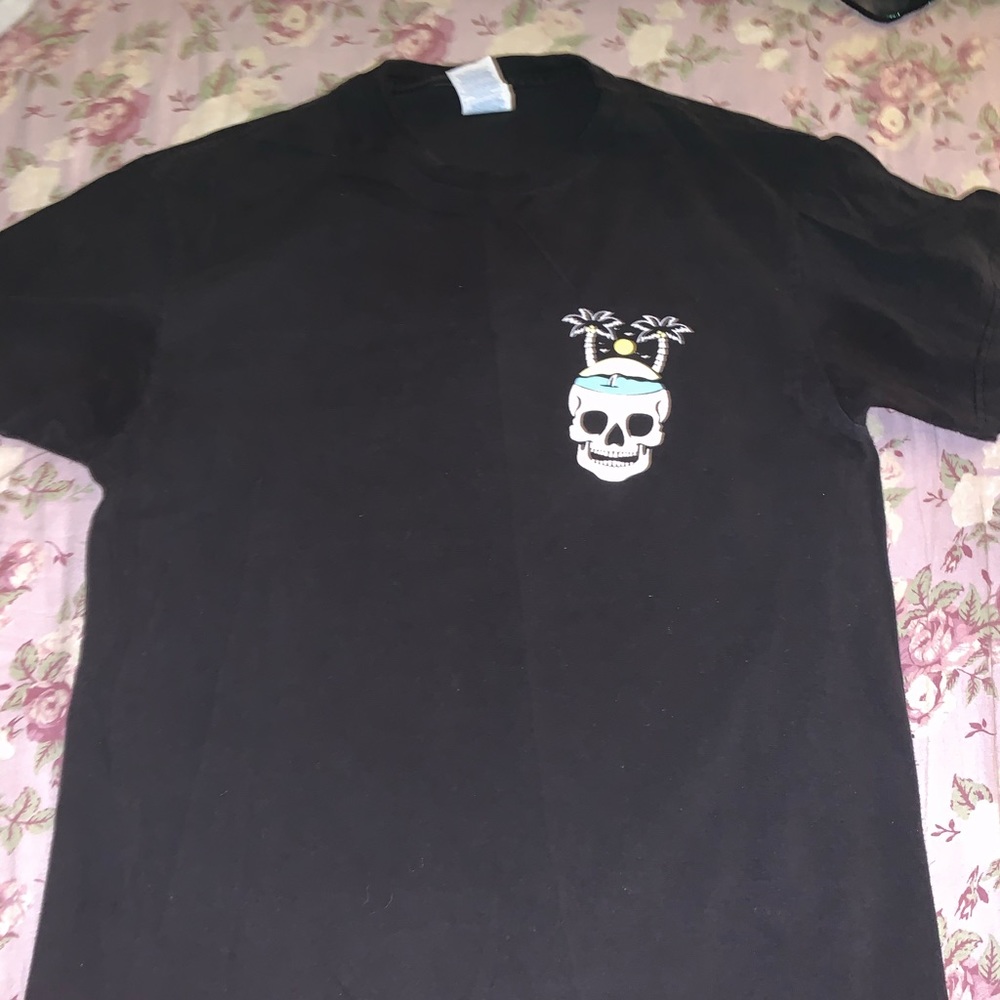 Skeleton surf tshirt